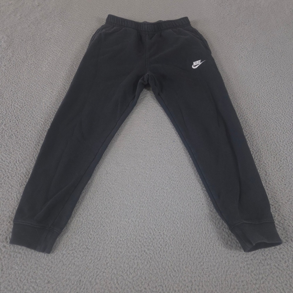 Nike Sweatpants Mens Small Sportswear Club Fleece Joggers Tapered Leg Cuffed‎